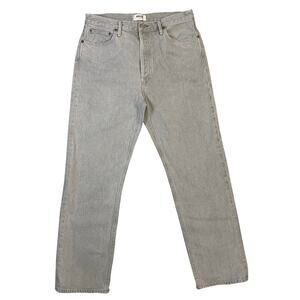 AGOLDE 90s Pinch Waist Jeans Women’s 31 Light Wash Button Fly USA